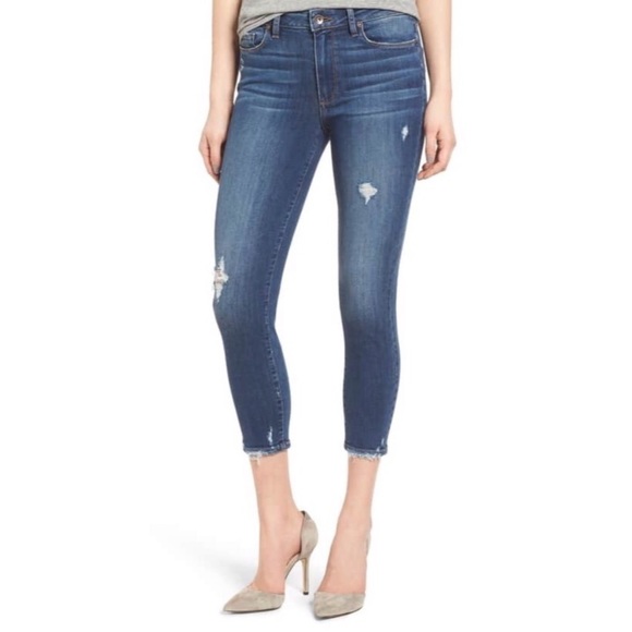 paige jeans hoxton crop